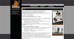 Desktop Screenshot of antifireapplications.be