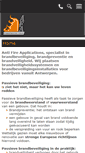 Mobile Screenshot of antifireapplications.be