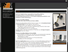 Tablet Screenshot of antifireapplications.be